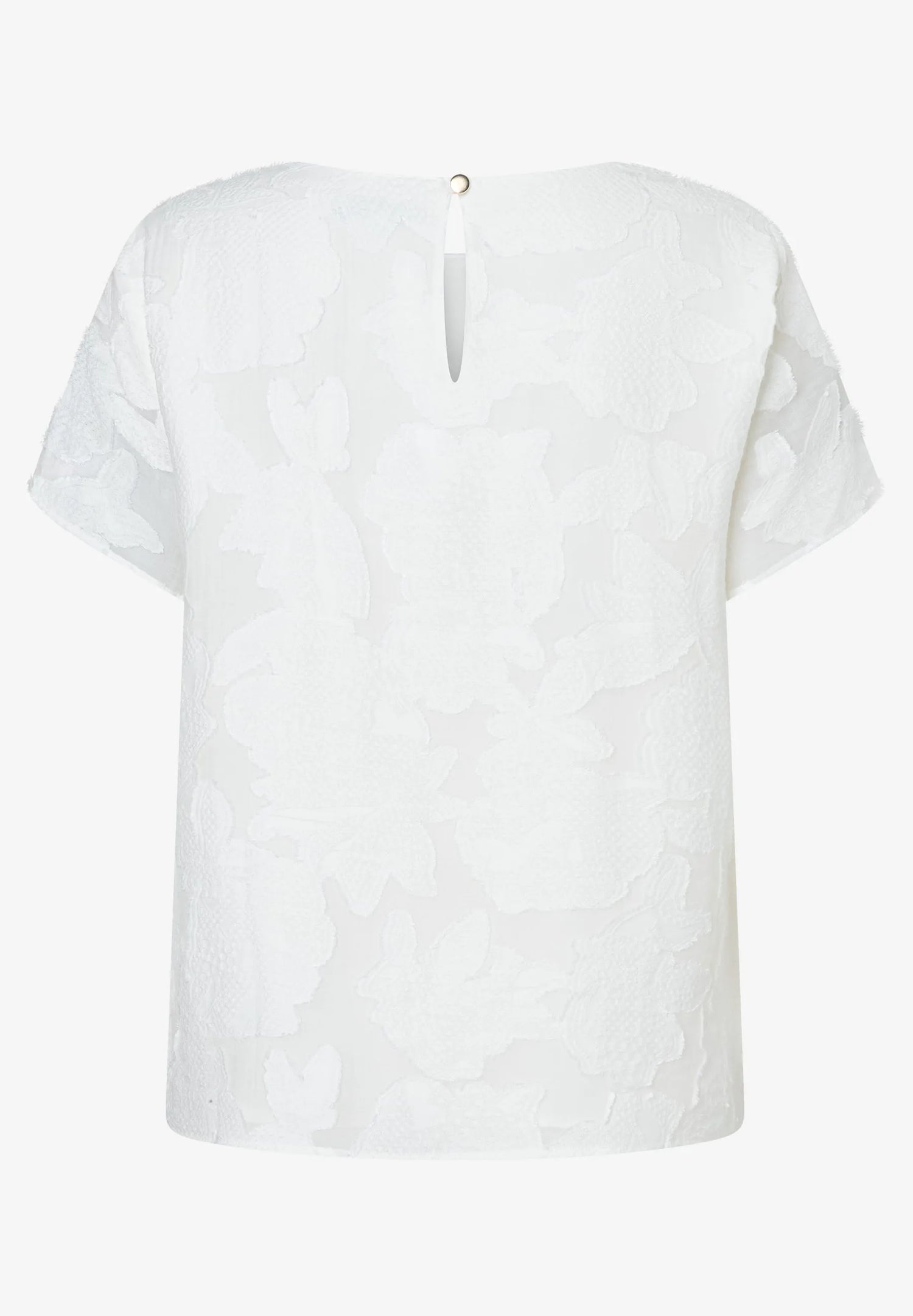 More &amp; More Off White Women Blouse with Floral Design SKU: 61242081_0041 Image 04