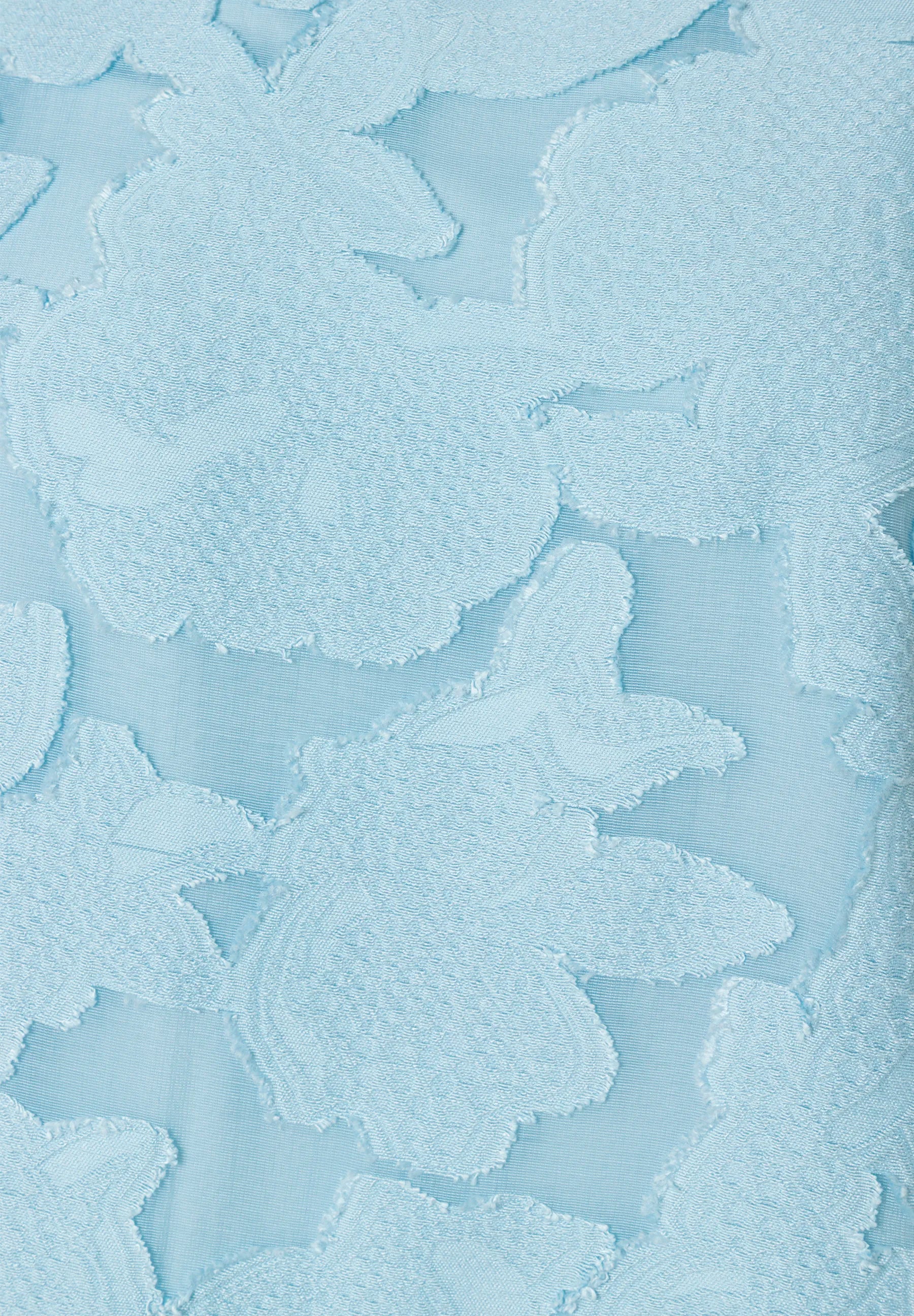 More &amp; More Soft Cloudblue Women Blouse with Floral Design SKU: 61242081_0351 Image 06