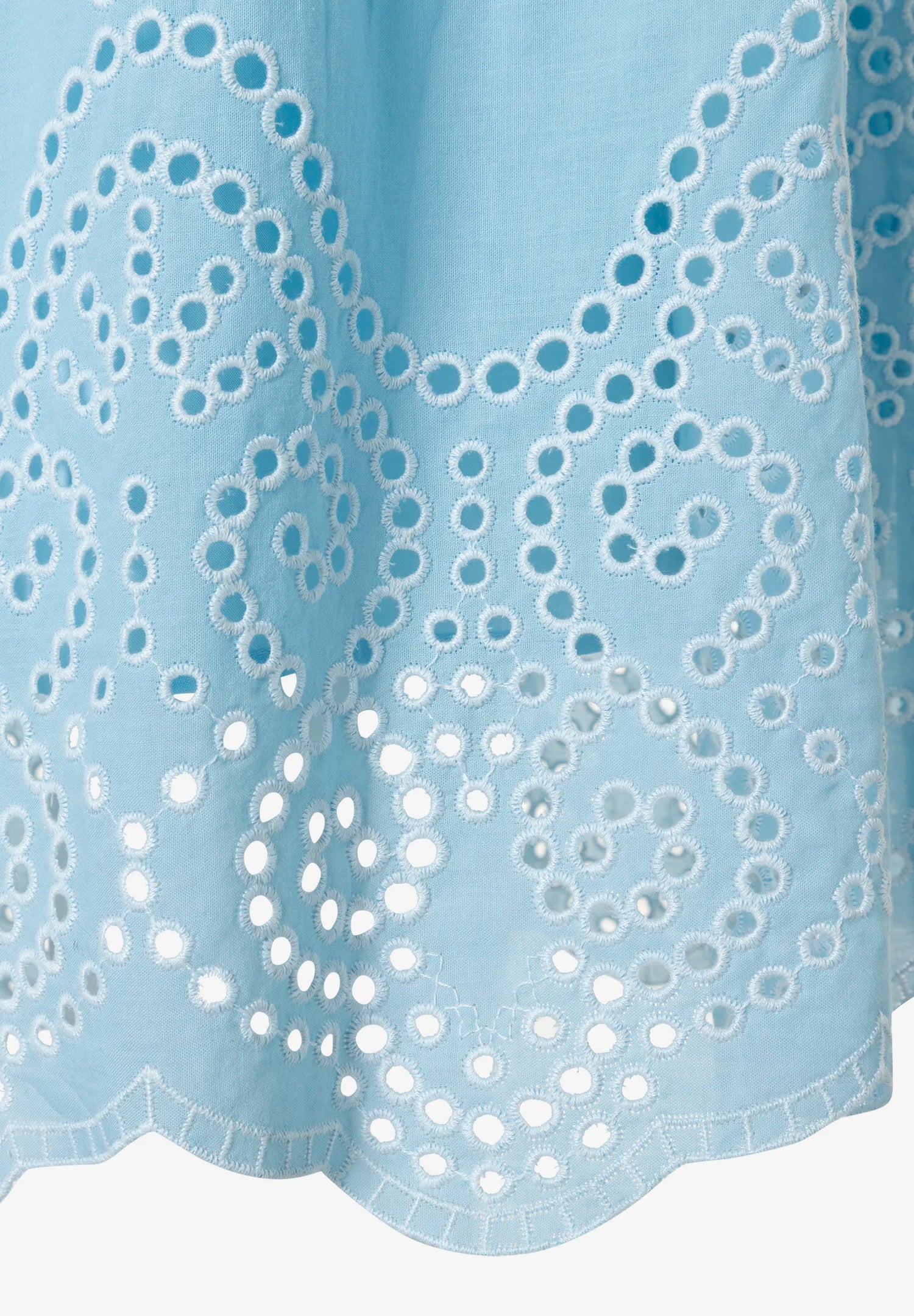 More &amp; More Colour Contrast Lace Women Skirt with Eyelet Embroidery SKU: 61245080_2351 Image 08