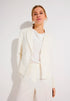More & More Off White Women Tailored Short Blazer SKU: 61246058_0041 Image 01