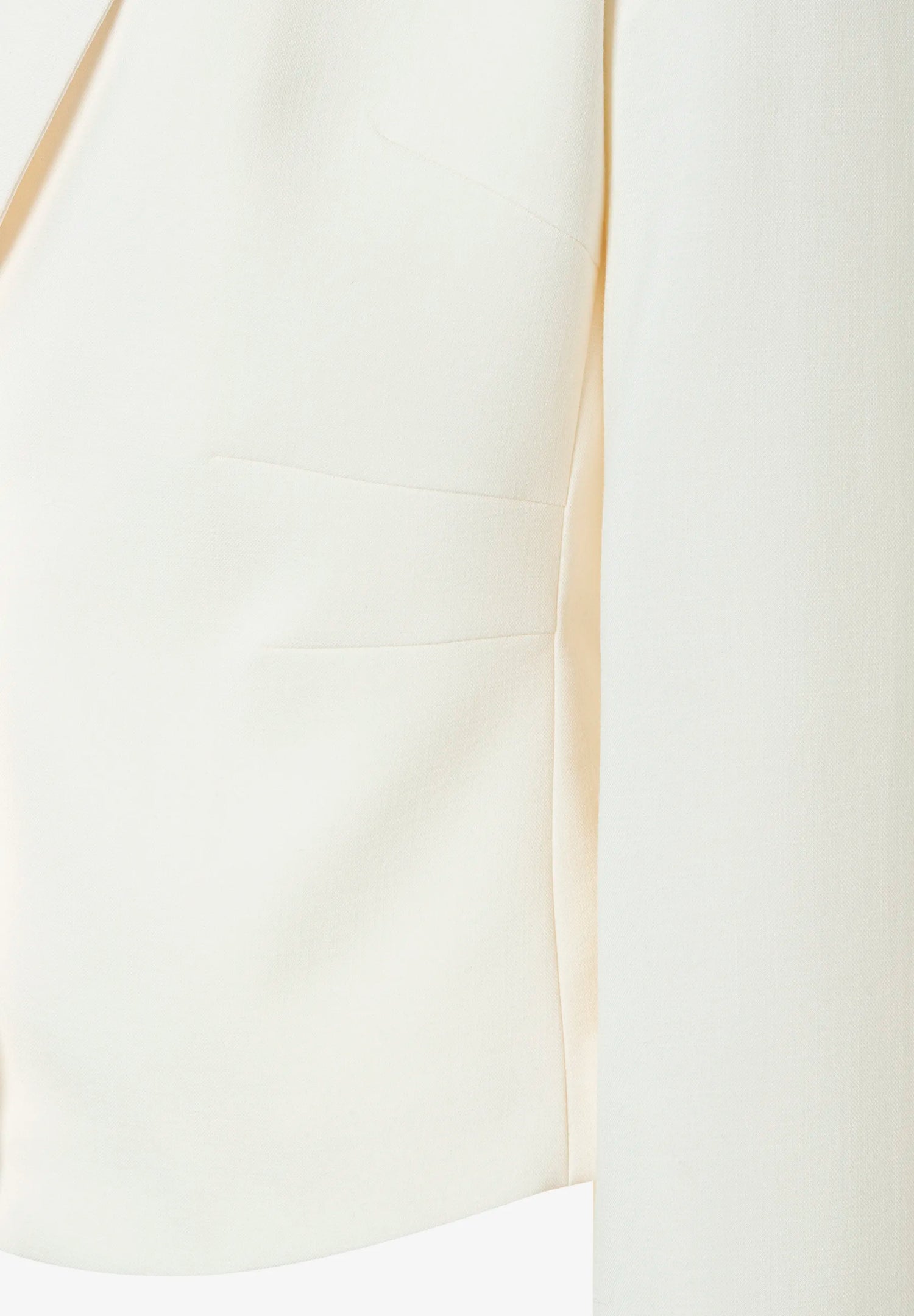 More &amp; More Off White Women Tailored Short Blazer SKU: 61246058_0041 Image 05