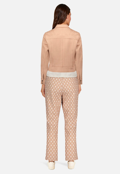 Betty Barclay Nature/Cream Women Casual Slim Fit Trousers SKU: 6143-1706_1814 Image 03