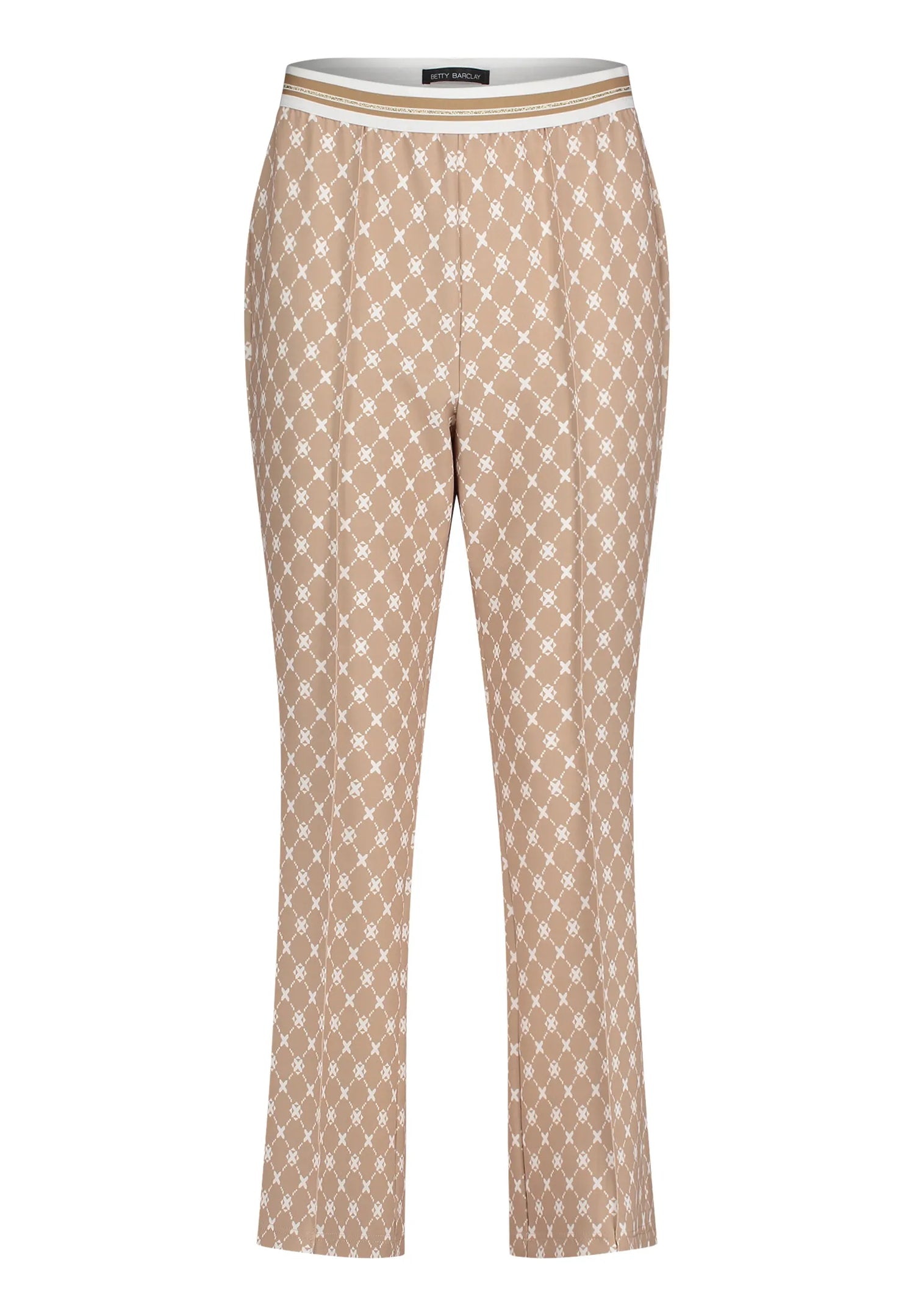 Betty Barclay Nature/Cream Women Casual Slim Fit Trousers SKU: 6143-1706_1814 Image 04