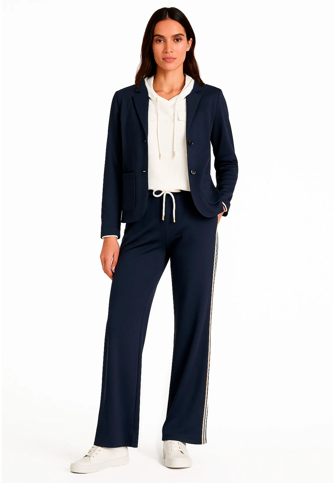 Betty Barclay Dark Sky Women Pull-On Trousers with Side Pockets SKU: 6145-1761_8345 Image 01