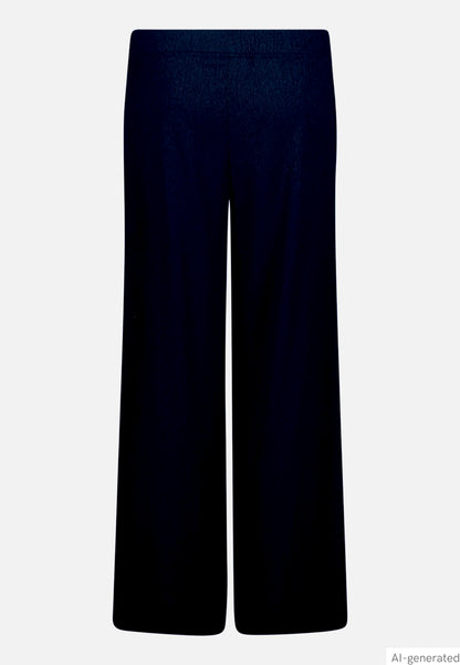 Betty Barclay Dark Sky Women 7/8 Length Culottes with Elasticated Waistband SKU: 6155-1705_8345 Image 06
