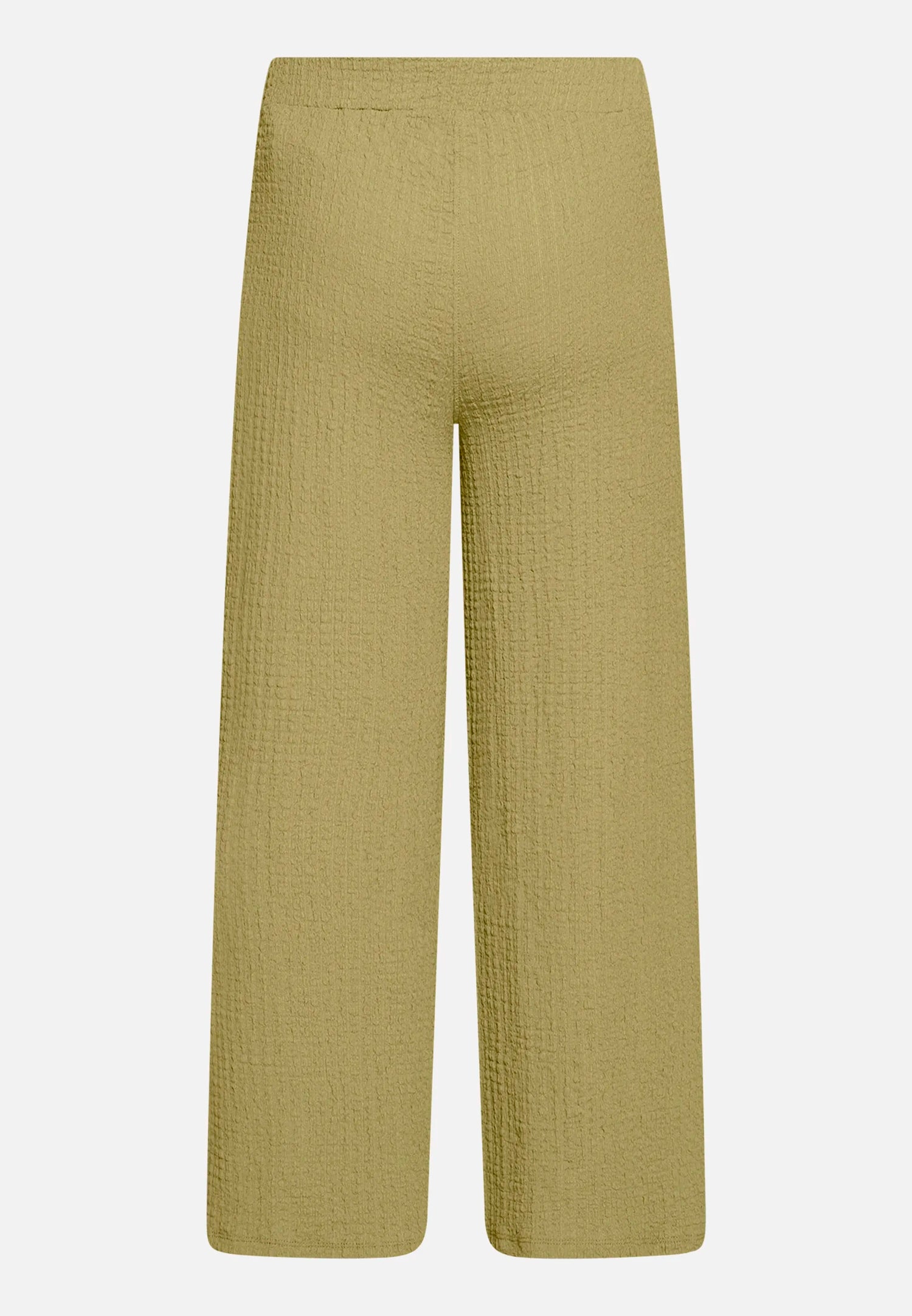 Betty Barclay Soft Olive Women Culottes with Elastic Waistband SKU: 6155-1821_7366 Image 05