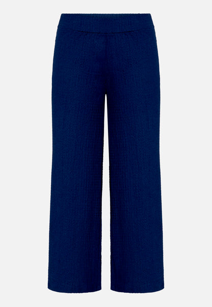 Betty Barclay Ocean Cavern Women Culottes with Elastic Waistband SKU: 6155-1821_8359 Image 04