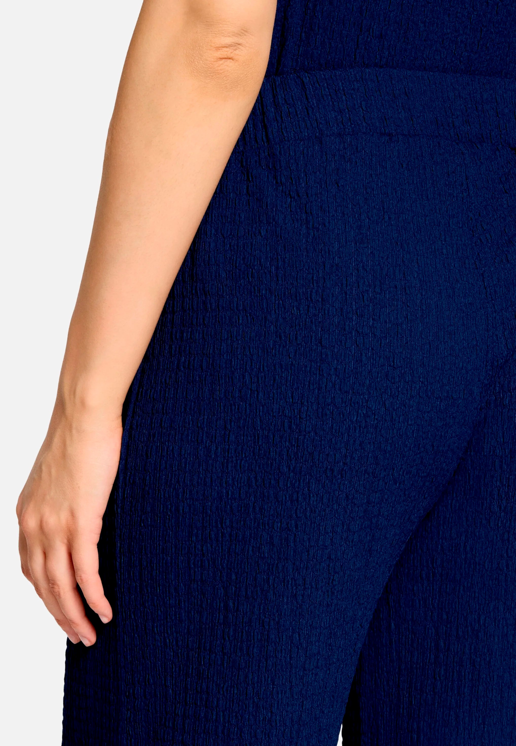 Betty Barclay Ocean Cavern Women Culottes with Elastic Waistband SKU: 6155-1821_8359 Image 06