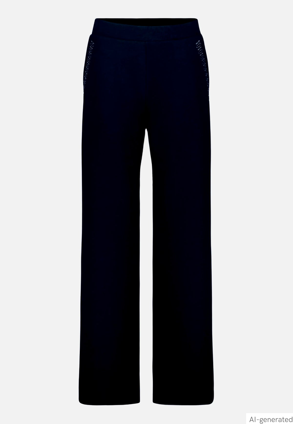 Betty Barclay Dark Sky Women Pull-On Trousers with Rhinestones SKU: 6155-8065_8345 Image 04