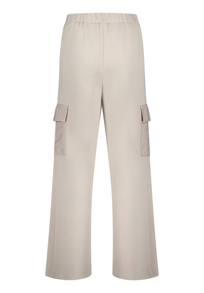 Betty Barclay Light Beige Women Slip-On Trousers SKU: 6156-1837_9106 Image 07