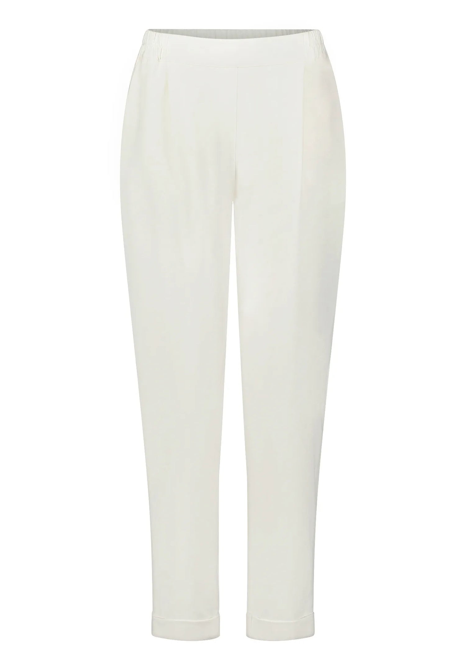 Betty Barclay Offwhite Women Pull-On Trousers with Side Pockets SKU: 6161-1838_1014 Image 01