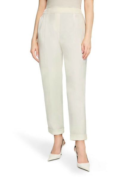 Betty Barclay Offwhite Women Pull-On Trousers with Side Pockets SKU: 6161-1838_1014 Image 03