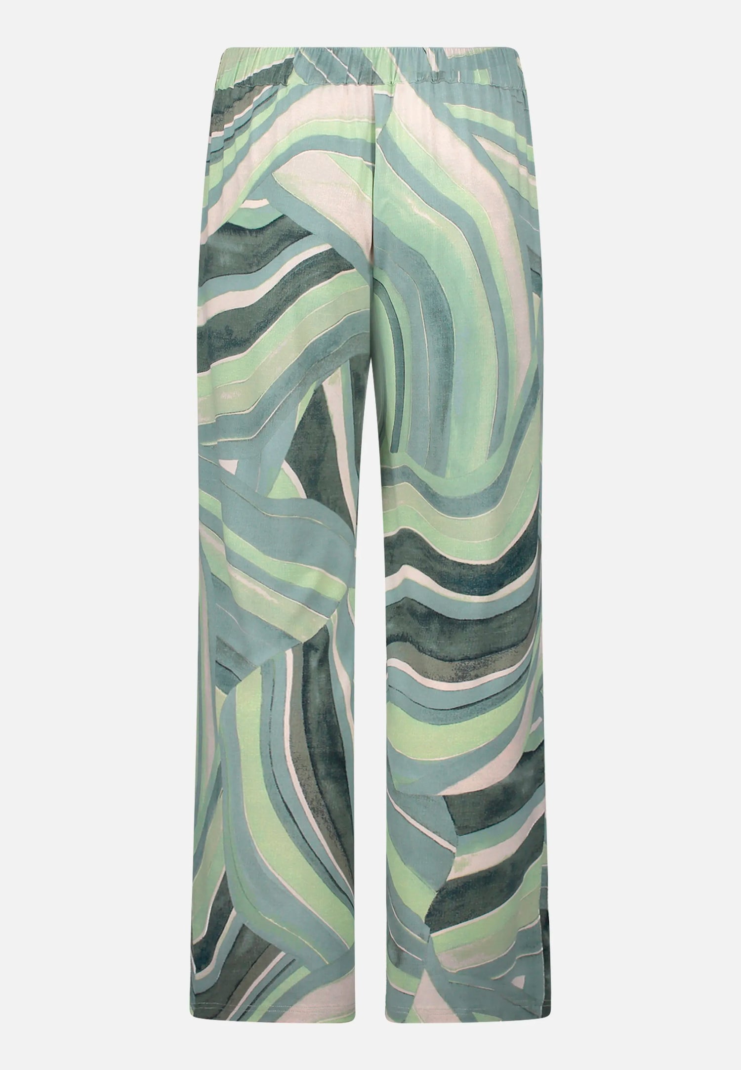 Betty Barclay Mint/Green Women Pull-On Trousers with Side Pockets SKU: 6166-1833_5806 Image 06