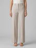 More & More Powder Beige Melange Women Wide-Leg Suit Trousers with Texture SKU: 61814483_2214 Image 00