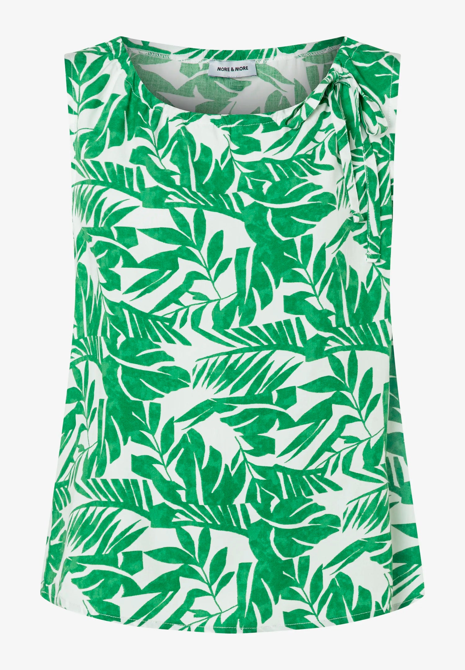 More &amp; More Ikat Jungle Print Women Viscose Top with Print SKU: 61822490_3640 Image 03