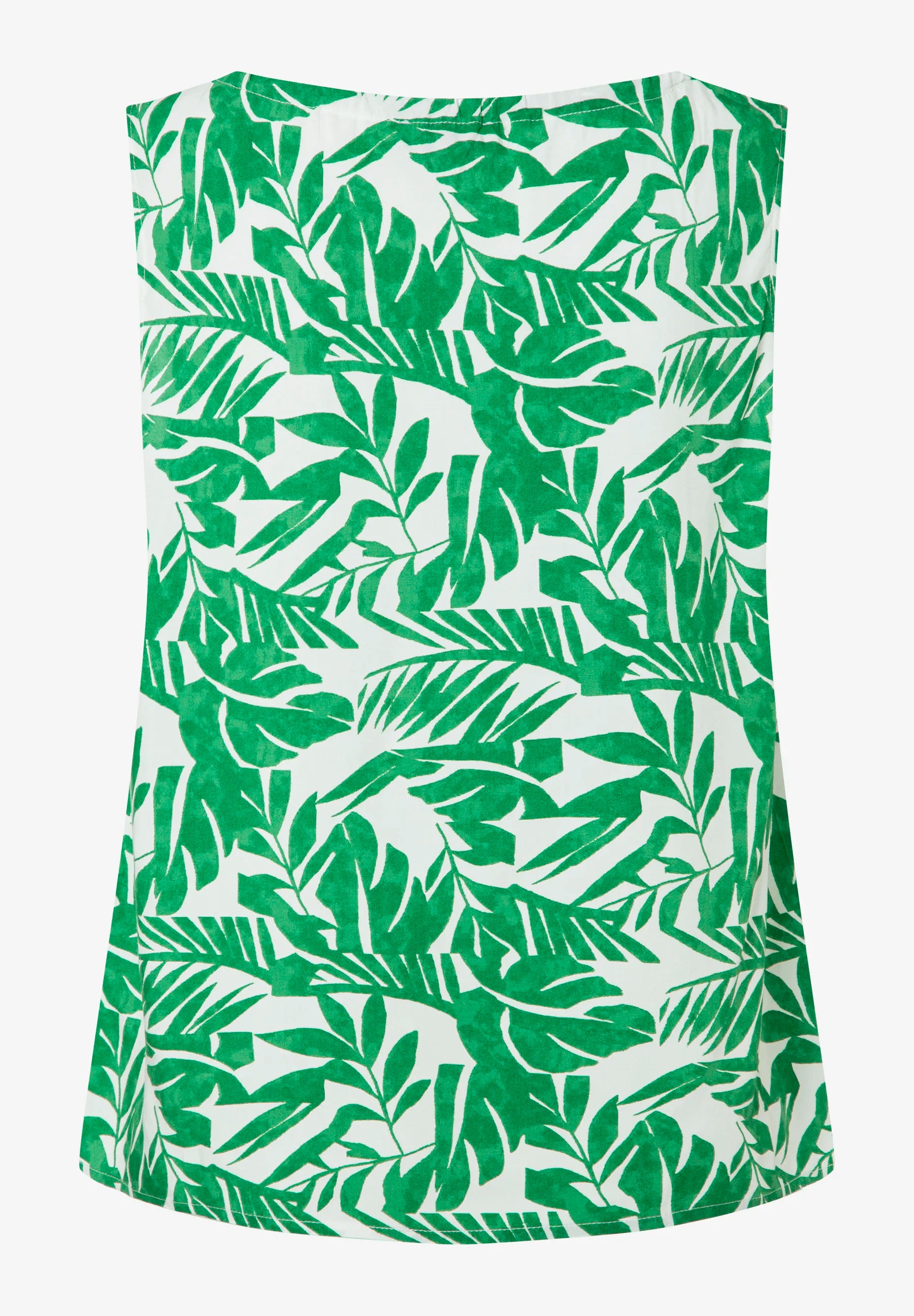 More &amp; More Ikat Jungle Print Women Viscose Top with Print SKU: 61822490_3640 Image 04
