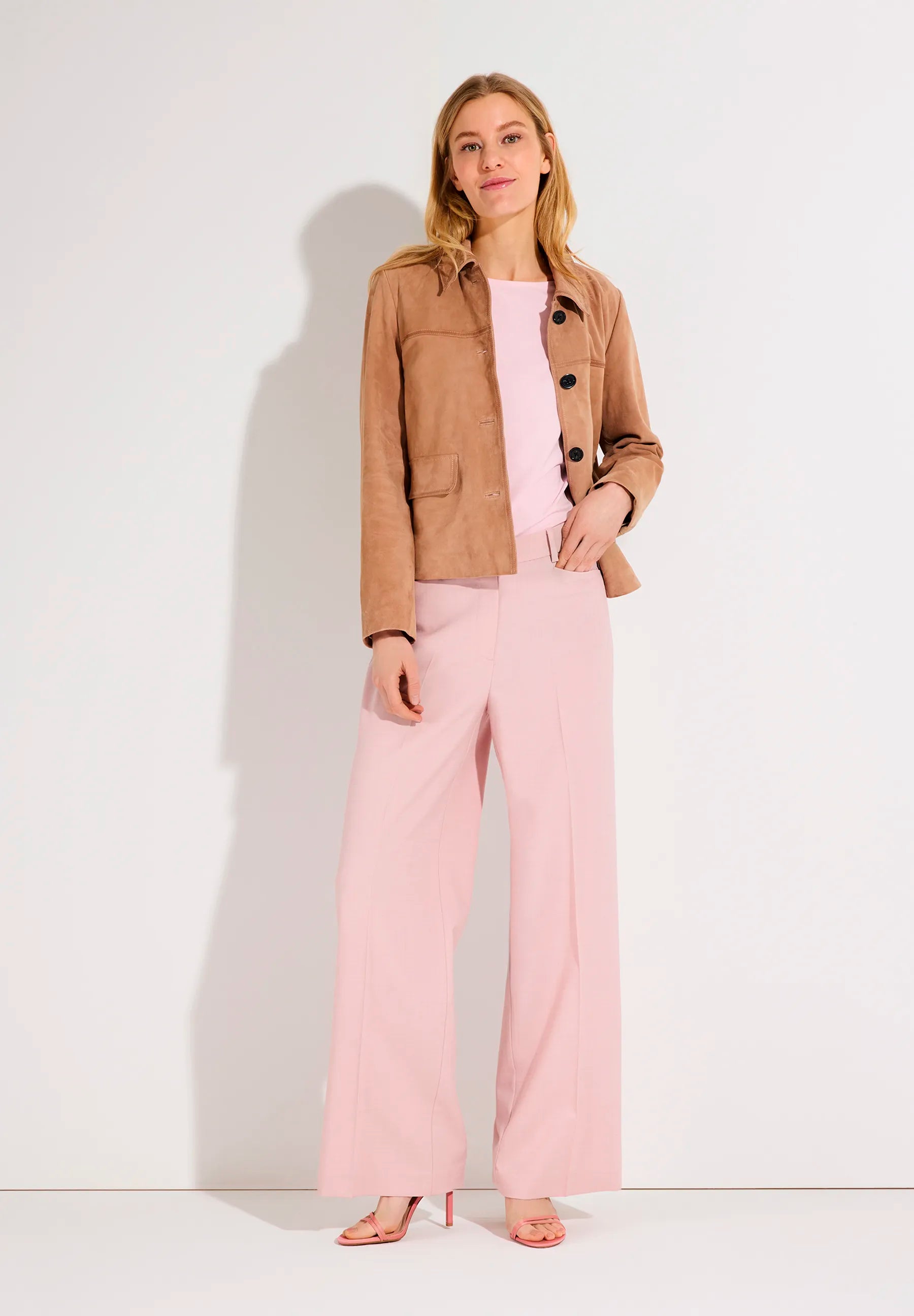 More &amp; More Sorbet Rose Women Wide-Leg Trousers SKU: 61824054_0825 Image 02