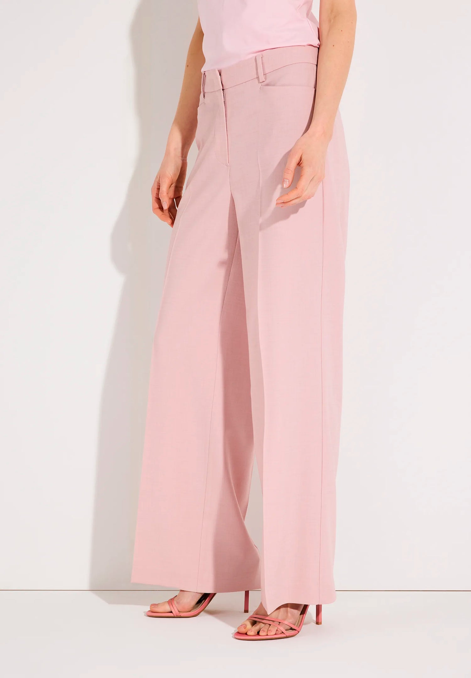 More &amp; More Sorbet Rose Women Wide-Leg Trousers SKU: 61824054_0825 Image 03