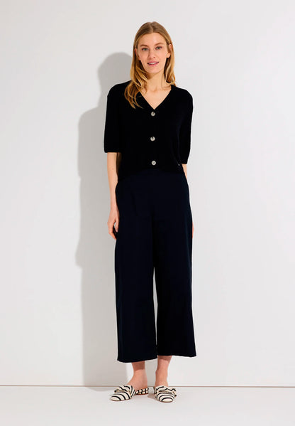 More &amp; More Marine Women Cotton/Stretch Culottes SKU: 61824452_0375 Image 02