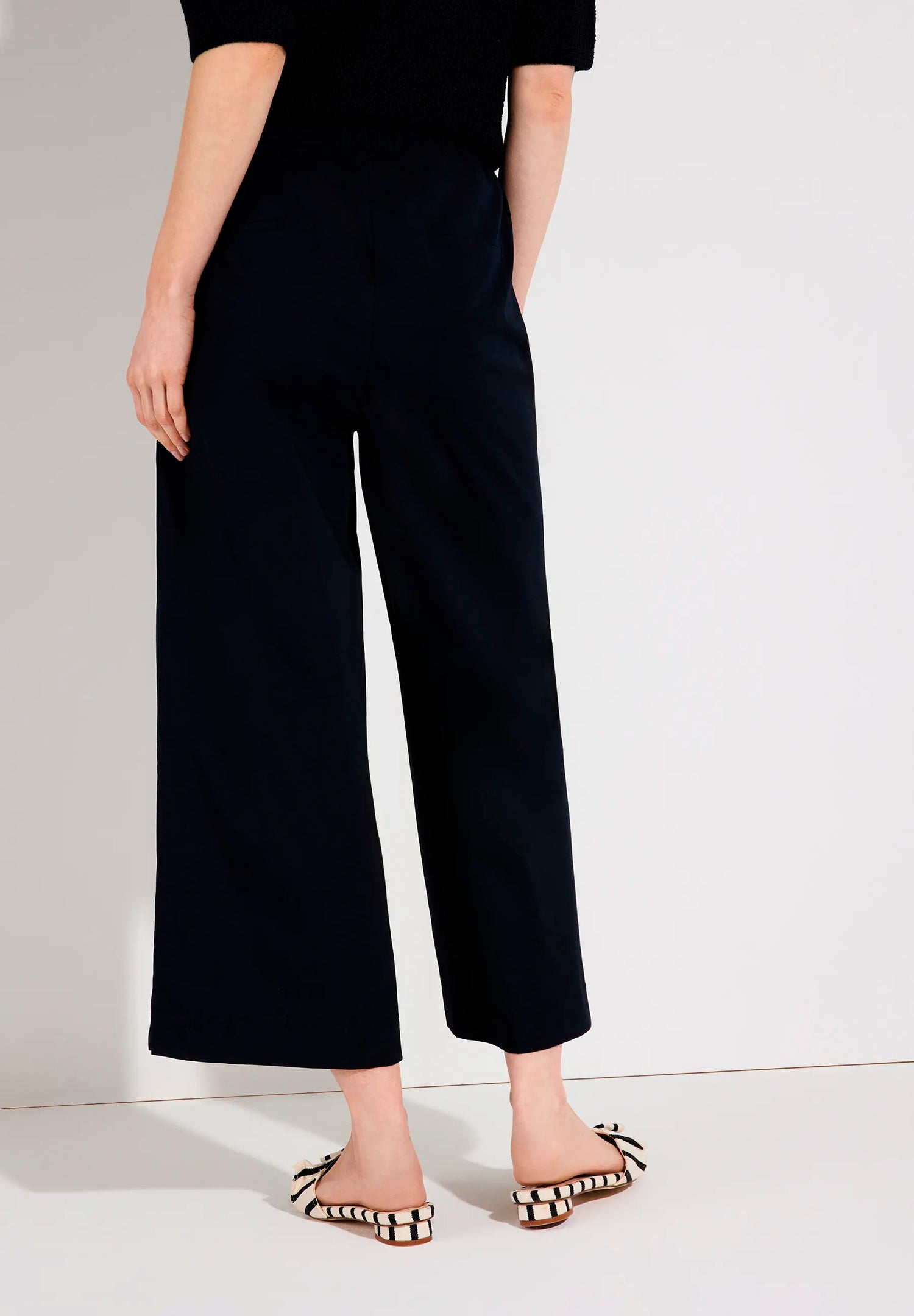 More &amp; More Marine Women Cotton/Stretch Culottes SKU: 61824452_0375 Image 03