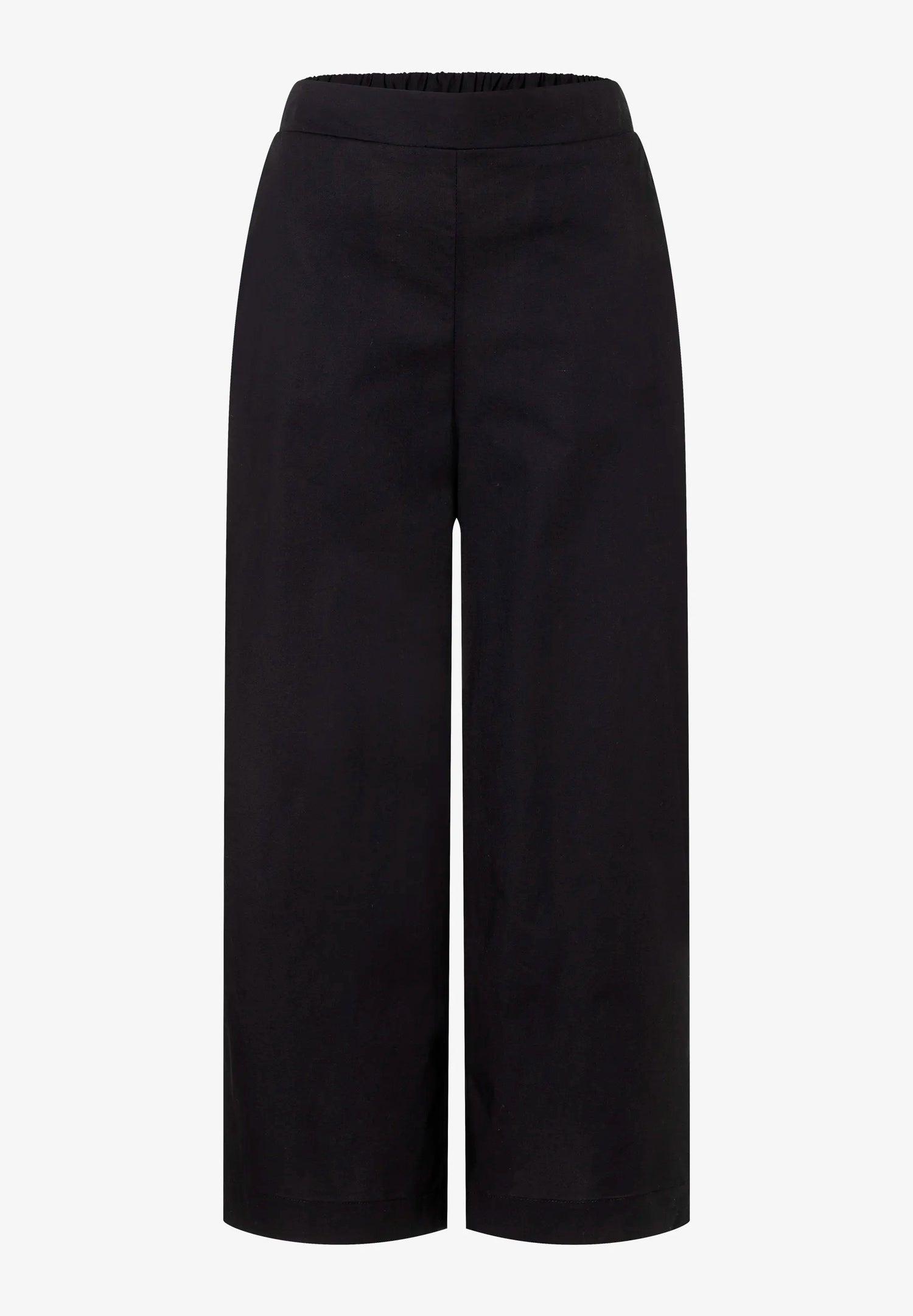 More &amp; More Black Women Cotton/Stretch Culottes SKU: 61824452_0790 Image 04