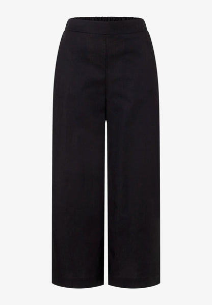 More &amp; More Black Women Cotton/Stretch Culottes SKU: 61824452_0790 Image 04