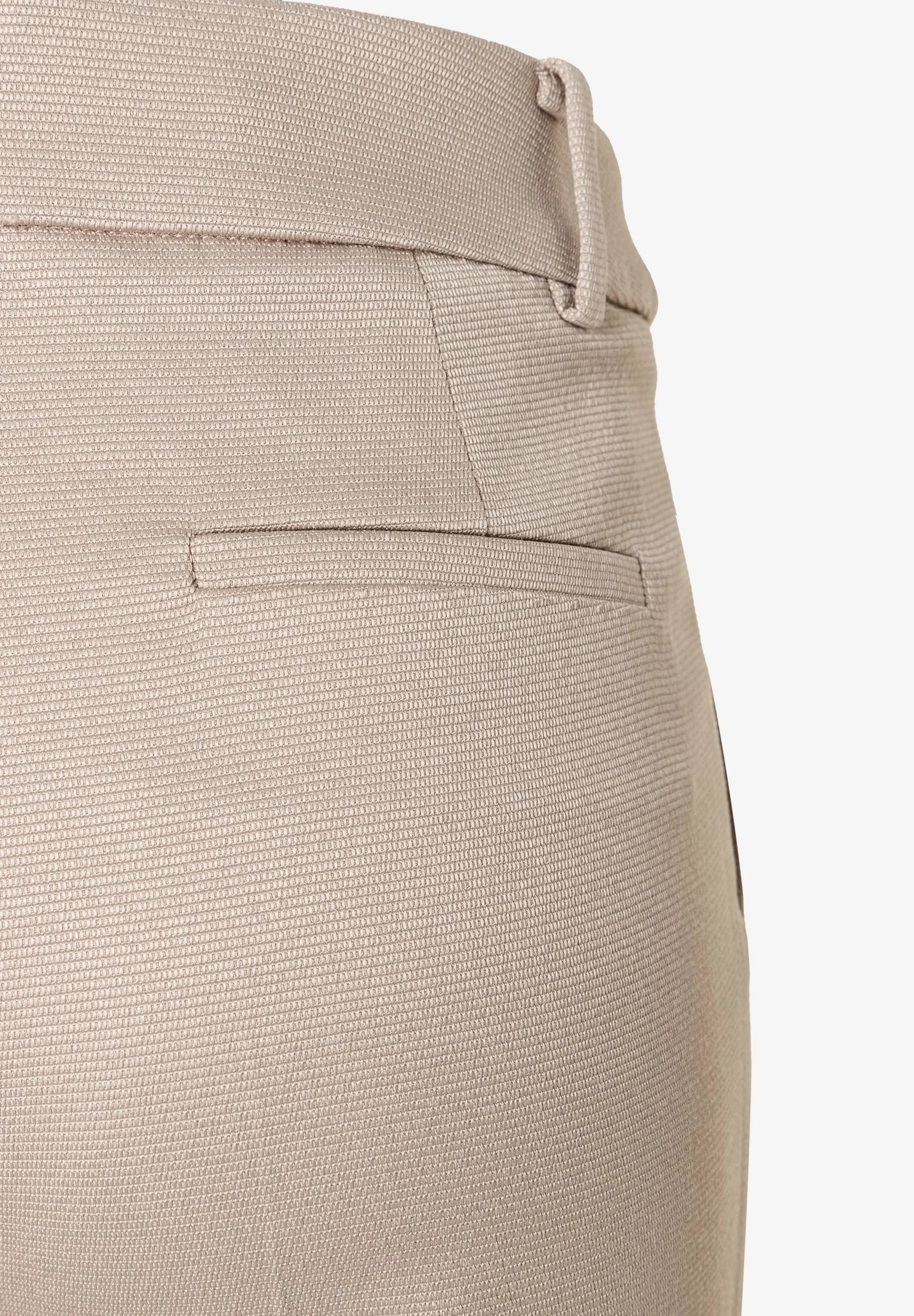 More &amp; More Powder Beige Women Wide-Legged Trousers with a Ribbed Texture SKU: 61824485_0214 Image 07