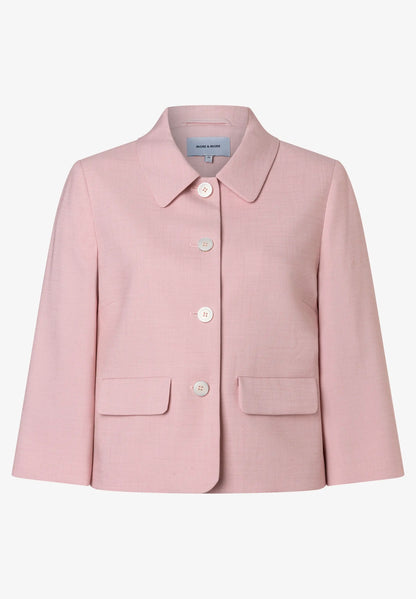 More &amp; More Sorbet Rose Women Short Blazer SKU: 61826051_0825 Image 04