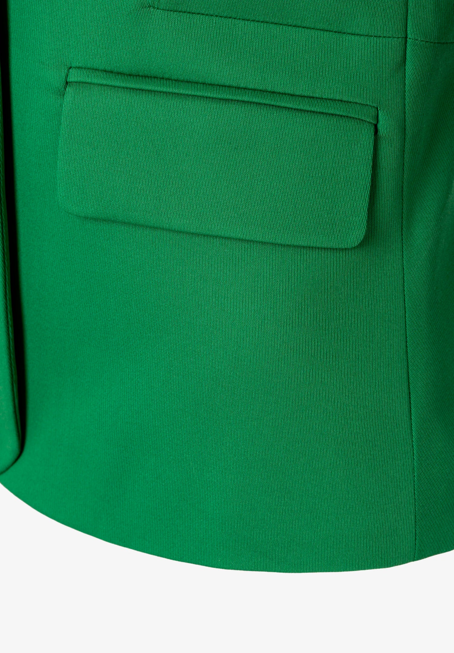 More &amp; More Garden Green Women Blazer with 3/4 Sleeves SKU: 61826595_0640 Image 07