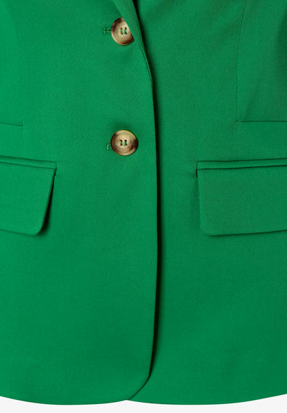 More &amp; More Garden Green Women Blazer with 3/4 Sleeves SKU: 61826595_0640 Image 08