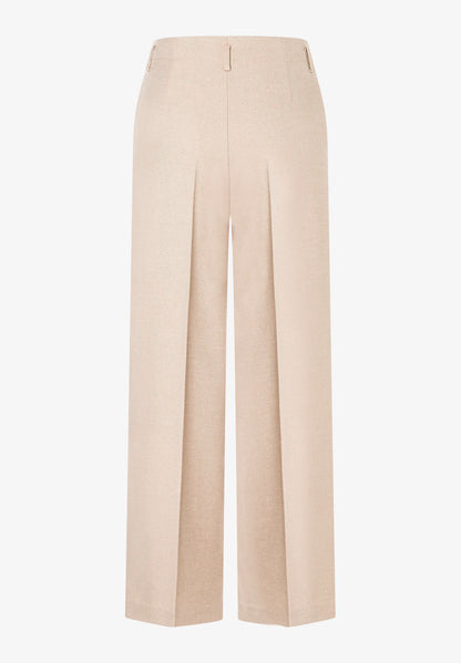 More &amp; More Pale Stone Melange Women Wide-Leg Business Trousers SKU: 61914490_M2064 Image 06
