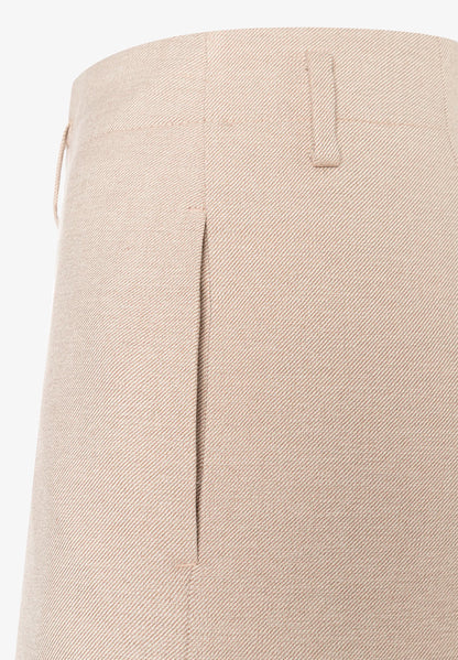 More &amp; More Pale Stone Melange Women Wide-Leg Business Trousers SKU: 61914490_M2064 Image 07
