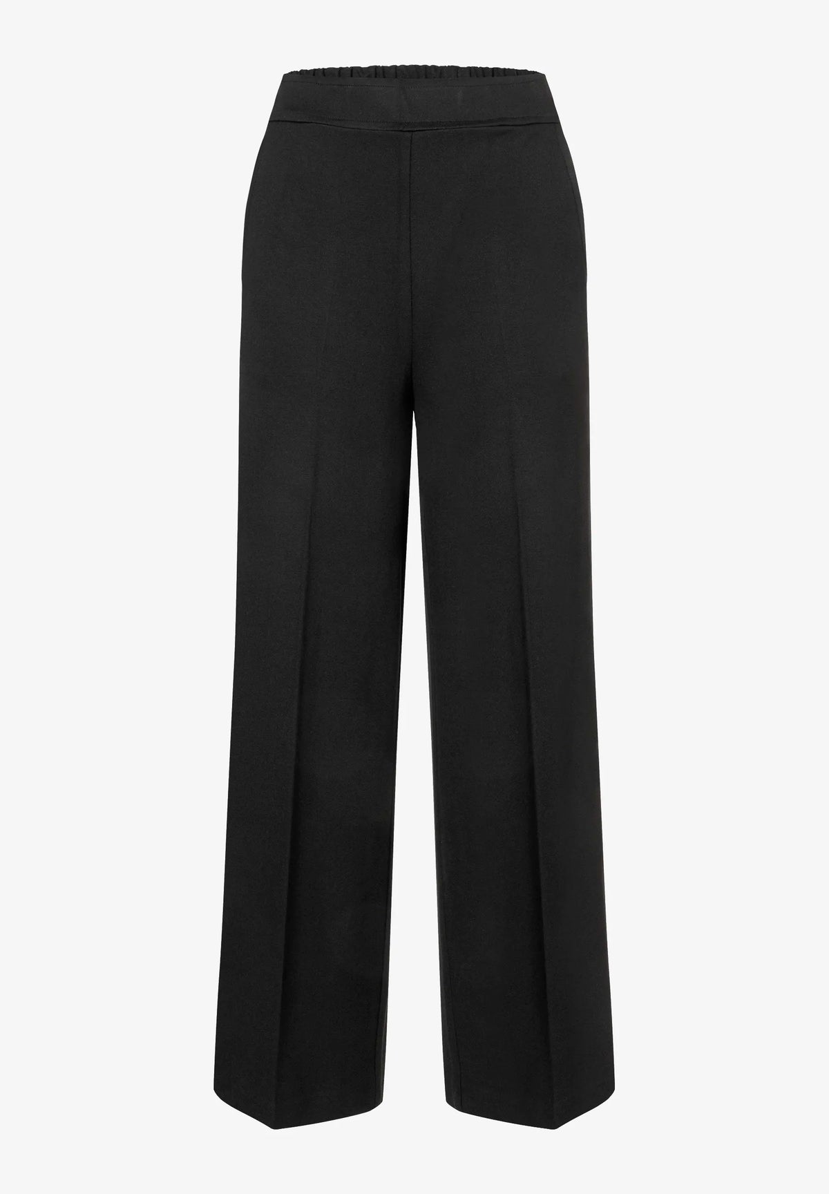 More &amp; More Black Women Jersey Culotte SKU: 61914496_M0790 Image 05