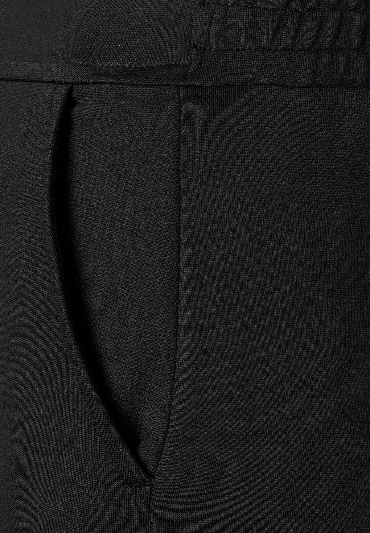 More &amp; More Black Women Jersey Culotte SKU: 61914496_M0790 Image 07