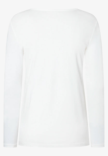 More &amp; More Off White Women Long Sleeve T-Shirt SKU: 61920577_M0041 Image 03