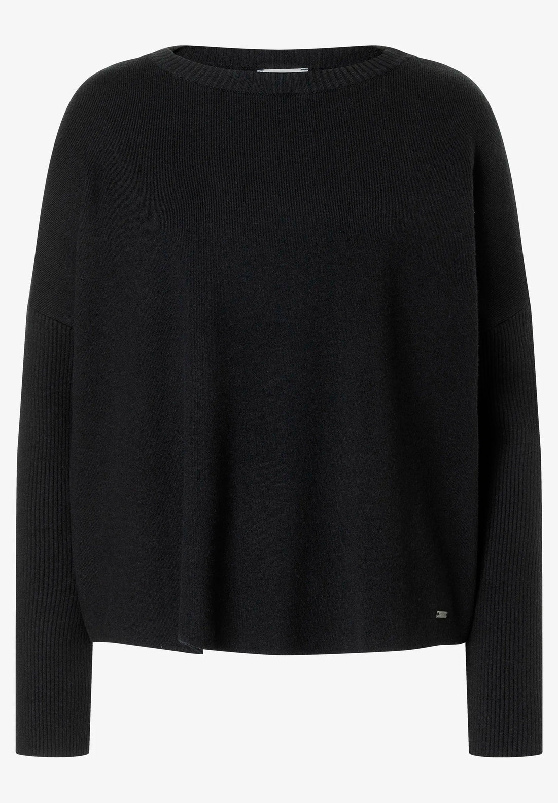 More &amp; More Black Women Fine Knit Sweater SKU: 61921492_M0790 Image 02