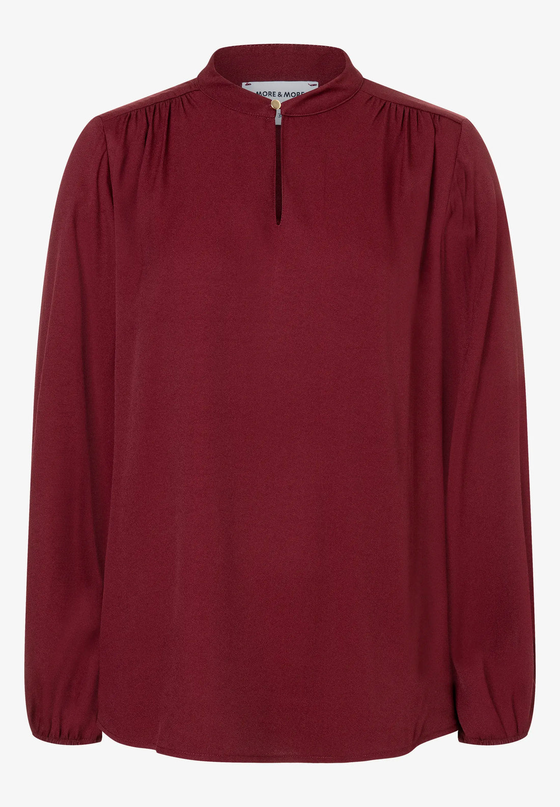 More &amp; More Pomegranate Red Women Viscose Blouse SKU: 61922503_M0561 Image 02