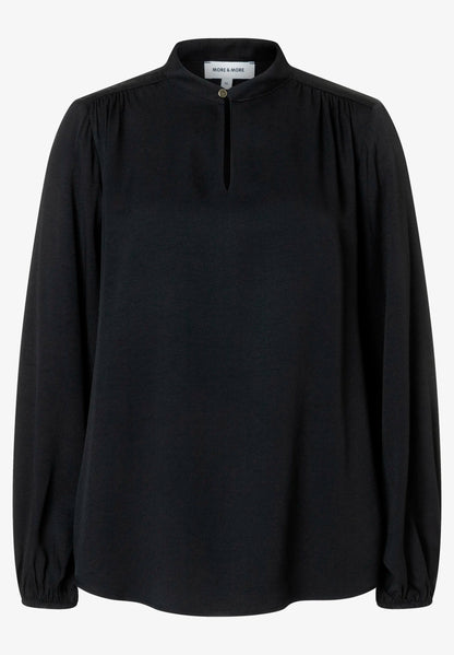 More &amp; More Black Women Viscose Blouse SKU: 61922503_M0790 Image 02