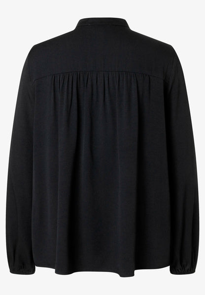 More &amp; More Black Women Viscose Blouse SKU: 61922503_M0790 Image 03