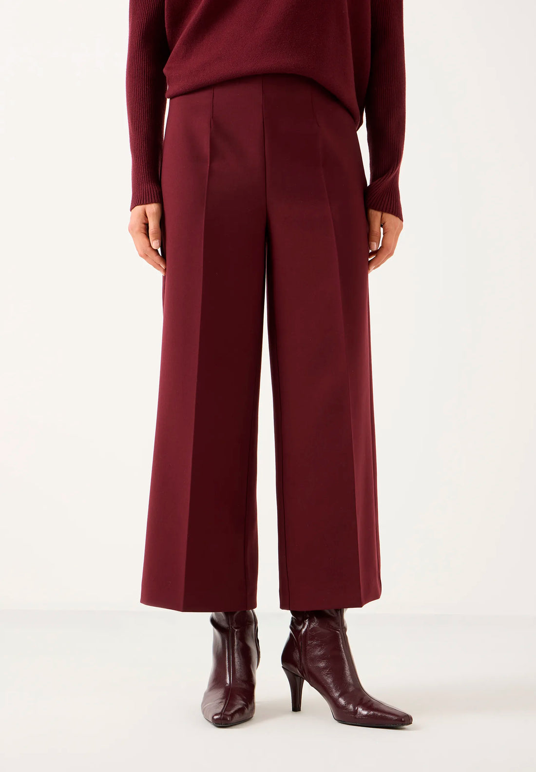 More &amp; More Pomegranate Red Women Culotte SKU: 61924434_M0561 Image 01