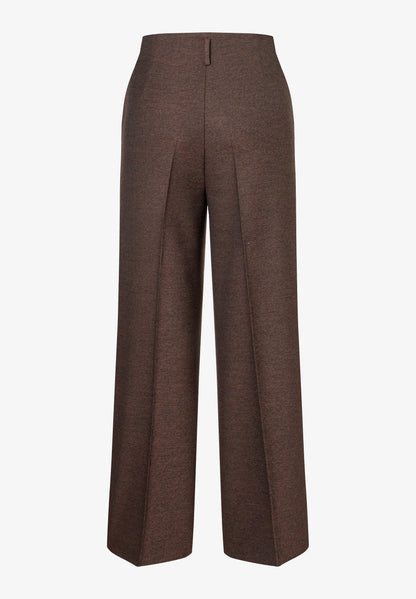 More &amp; More Two Tone Animal Print Women Wide-Leg Business Trousers SKU: 61924490_M2279 Image 06