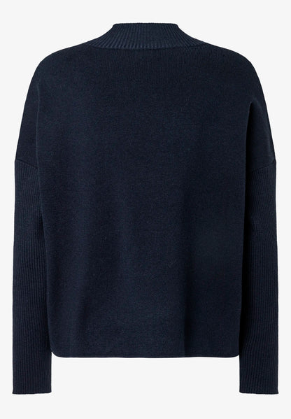 More &amp; More Marine Women Turtleneck Jumper SKU: 61931490_M0375 Image 05