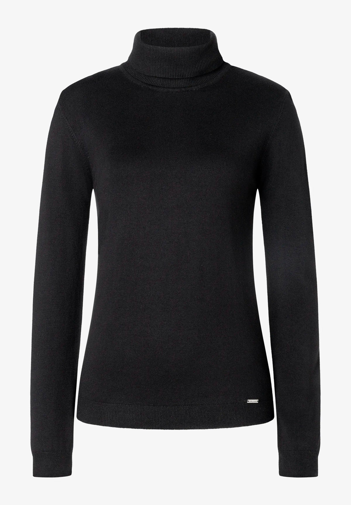More &amp; More Black Women Fine-Knit Roll-Neck Jumper SKU: 61931537_M0790 Image 03