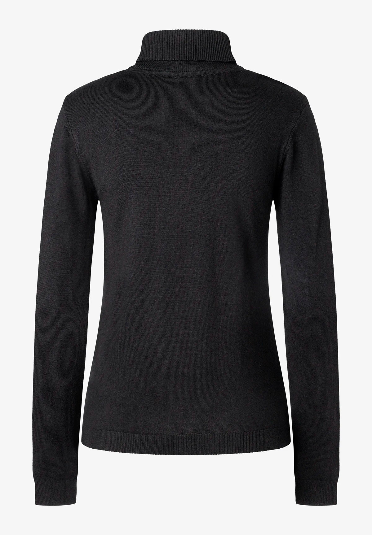 More &amp; More Black Women Fine-Knit Roll-Neck Jumper SKU: 61931537_M0790 Image 04