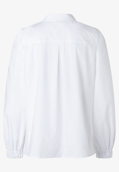 More &amp; More White Women Wide-Sleeve Blouse SKU: 61932506_M0010 Image 04