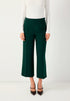 More & More Dark Bottle Green Women Culottes SKU: 61934434_M0683 Image 01