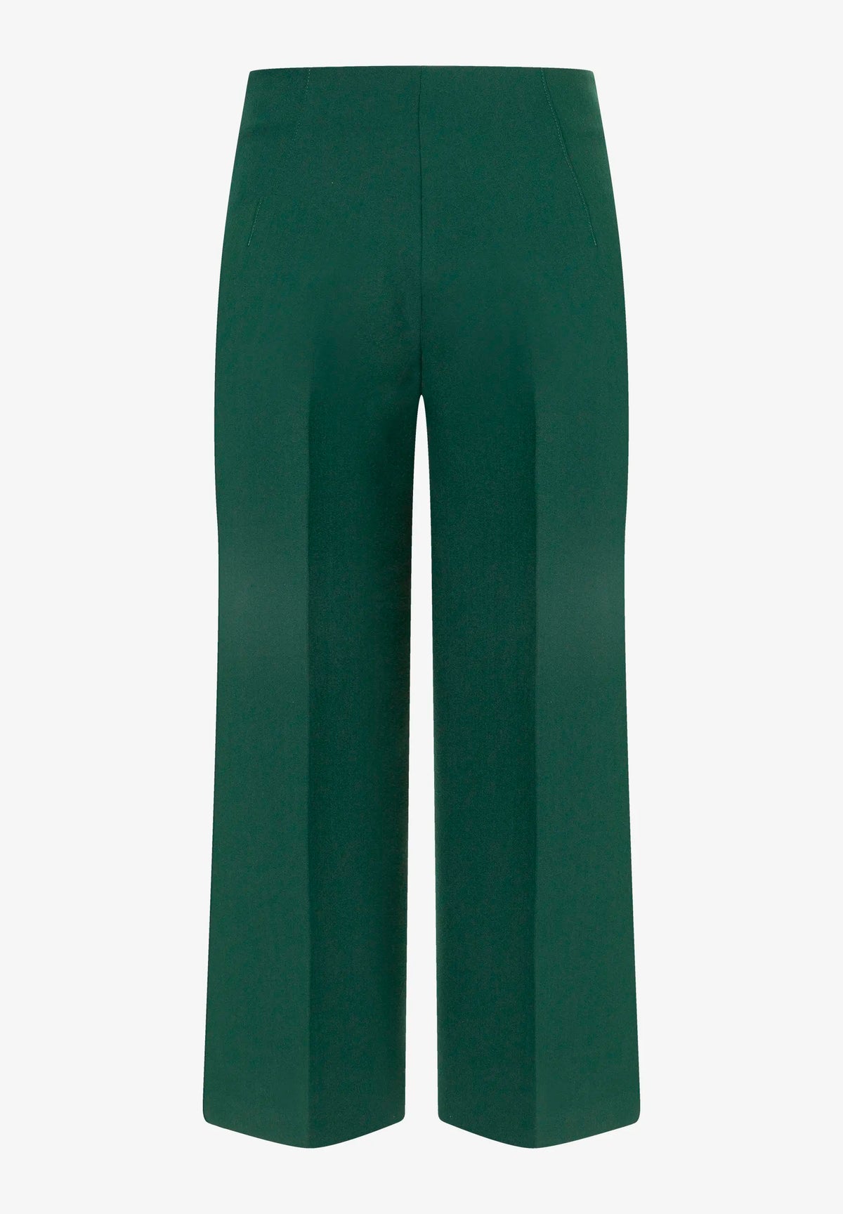 More &amp; More Dark Bottle Green Women Culottes SKU: 61934434_M0683 Image 06