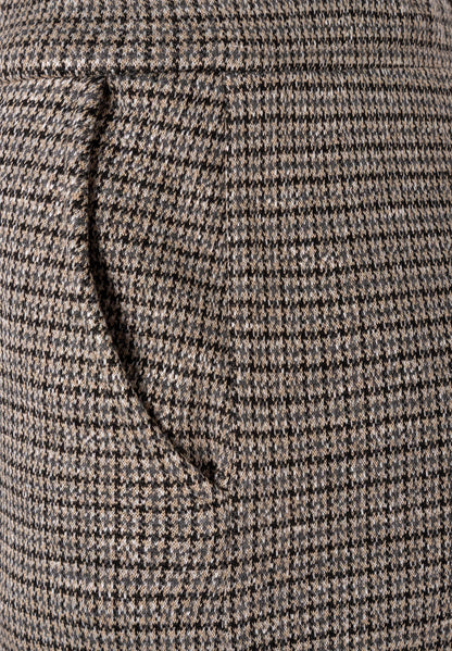 More &amp; More Glencheck Women Mini-Check Jersey Trousers SKU: 61934491_M4064 Image 06