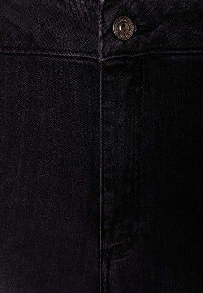 More &amp; More Dark Grey Denim Women Wide-Leg Jeans SKU: 61934493_M0968 Image 08