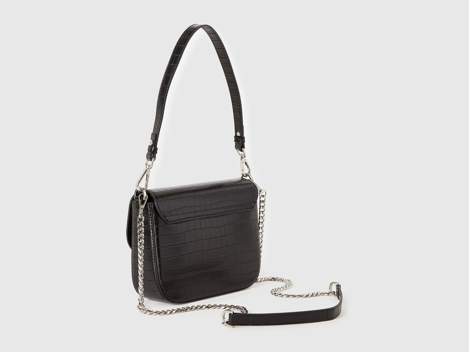 Benetton_Black_Small Black Be Bag with Coconut Print_62Y9DY07Y_100_02